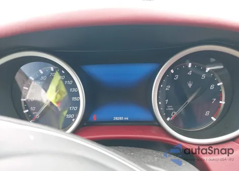 2019 Maserati Ghibli S/Q4 from USA, damaged, VIN ZAM57YTA1K1319615